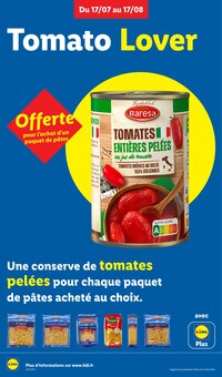 Prospectus Lidl de la semaine "Le vrai prix des bonnes choses" avec 2 pages, valide du 07/08/2025 au 13/08/2025 pour Roinville et alentours