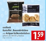 coolback Kartoffel-, Bauernbrötchen oder Actipan Vollkornbrötchen Angebote bei famila Nordost Neumünster für 1,59 €