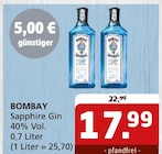 Aktuelles Sapphire Gin Angebot bei Getränke Quelle WVG in Magdeburg ab 17,99 €