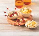 Dés mimolette/ gouda ou emmental ou gouda cumin en promo à 2,00 € chez Super U Dés mimolette/ gouda ou emmental ou gouda cumin dans le catalogue Super U