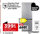 Combiné INKF8251S5E - Indesit en promo chez But Tarnos à 399,99 €