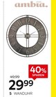 Wanduhr Angebote von Ambia Home bei XXXLutz Möbelhäuser Gifhorn für 29,99 €