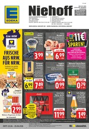 Aktueller EDEKA Supermarkt Prospekt in Freden und Umgebung, "Aktuelle Angebote" mit 24 Seiten, 20.04.2026 - 25.04.2026