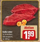 Aktuelle Fleisch Angebote bei REWE in Aachen Aktuelles Kalbs-Leber Angebot bei REWE in Aachen ab 1,99 €
