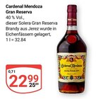 Gran Reserva im Angebot bei GLOBUS in Neubrandenburg Gran Reserva Angebote von Cardenal Mendoza bei GLOBUS Neubrandenburg für 22,99 €
