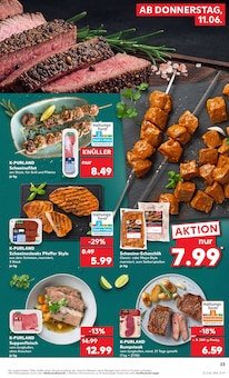 Rumpsteak im aktuellen Kaufland Prospekt (Ulm) Rumpsteak im Kaufland Prospekt "Hier bin ich richtig" mit 50 Seiten (Ulm)