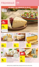 Promos Lait dans le catalogue "Carrefour market" de Carrefour Market Lait en promo dans le catalogue Carrefour Market à la page 8