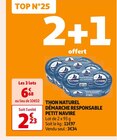Promo THON NATUREL DÉMARCHE RESPONSABLE à 6,68 € dans le catalogue Auchan Supermarché à Lucelle