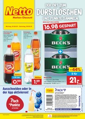 Becks im Netto Marken-Discount Prospekt in Rodgau Aktueller Netto Marken-Discount Prospekt mit Becks, "Aktuelle Angebote", Seite 32