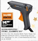 Heißklebepistole GLUEMATIC 1011 von STEINEL im aktuellen OBI Prospekt für 16,99 €