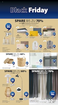 Gardinen im JYSK Prospekt "Black Friday - SPARE BIS ZU 70%" mit 9 Seiten (Nürnberg)