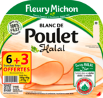 BLANC DE POULET HALAL FLEURY MICHON - FLEURY MICHON - Auchan Hypermarché à Valence BLANC DE POULET HALAL FLEURY MICHON - FLEURY MICHON en promo chez Auchan Hypermarché Valence à 2,45 €