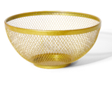 Corbeille à fruits maillage doré dans le catalogue Gifi