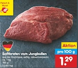 Aktuelle Braten Angebote bei Netto Marken-Discount in Mönchengladbach Aktuelles Saftbraten vom Jungbullen Angebot bei Netto Marken-Discount in Mönchengladbach ab 1,29 €