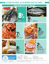Offre Crevettes dans le catalogue E.Leclerc du moment à la page 16