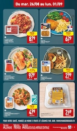 Prix et réduction Poisson pané dans le prospectus Aldi en cours Offre Poisson pané dans le catalogue Aldi du moment à la page 5