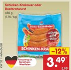 Schinken-Krakauer oder Rostbratwurst Angebote bei Netto Marken-Discount Gronau für 3,49 €