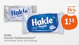 feuchte Toilettentücher im tegut Prospekt feuchte Toilettentücher von Hakle im aktuellen tegut Prospekt für 1,11 €