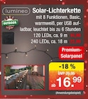 Solar-Lichterkette Angebote bei Zimmermann Gronau für 16,99 €