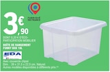 Boîte de rangement funny box 18l - EDA en promo chez E.Leclerc Ajaccio à 3,90 €