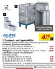 Transport- und Lagerbehälter Eurobehälter von Alutec im aktuellen toom Baumarkt Prospekt