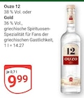 Aktuelle Schnaps Angebote bei GLOBUS in Duisburg Aktuelles Ouzo 12 Angebot bei GLOBUS in Duisburg ab 9,99 €