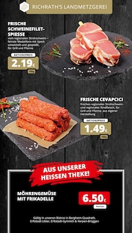 Schweinefilet im aktuellen REWE Prospekt (Köln) Schweinefilet im REWE Prospekt "Dein Markt" mit 25 Seiten (Köln)