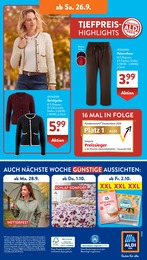 ALDI SÜD Damenjacke im Prospekt 