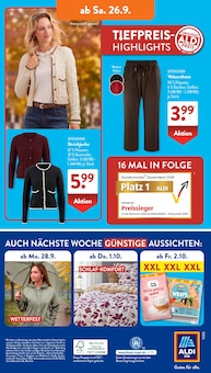 ALDI SÜD Prospekt der aktuellen Woche, gültig von 21.09.2026 bis 26.09.2026 Aktueller ALDI SÜD Prospekt "Gutes für Alle." mit 31 Seiten
