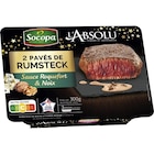 2 pavés de rumsteak marinés sauce roquefort et noix SOCOPA dans le catalogue Carrefour