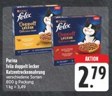 Aktuelles Felix Doppelt Lecker Katzentrockenahrung Angebot bei E center in Chemnitz ab 2,79 €