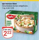 Gemüse-Ideen im Angebot bei GLOBUS in Amberg Gemüse-Ideen Angebote von Iglo bei GLOBUS Amberg für 2,22 €