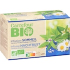 Infusions - CARREFOUR BIO en promo chez Carrefour Infusions - CARREFOUR BIO dans le catalogue Carrefour