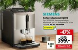 Kaffeevollautomat EQ300 im Lidl Prospekt Kaffeevollautomat EQ300 von SIEMENS im aktuellen Lidl Prospekt für 399,00 €