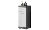 Unterschrank SCHLOONSEE Breite 37cm 1 Tür 1 Schubkasten 2 Fächer MDF-Front in verschiedenen Farben erhältlich Badmöbel Badschrank Kommode Bad Schloonsee im aktuellen Höffner Prospekt für 83,50 €
