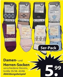 Damen- und Herren-Socken bei famila Nordost in Bremen Damen- und Herren-Socken im Angebot bei famila Nordost Bremen für 5,99 €