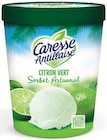 Sorbet Artisanal au Citron Vert - CARESSE ANTILLAISE à 3,78 € dans le catalogue Intermarché Super