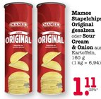 E center Mannheim - Stapelchips Original gesalzen oder Sour Cream & Onion Angebot im Prospekt Stapelchips Original gesalzen oder Sour Cream & Onion bei E center im Mannheim Prospekt für 1,11 €