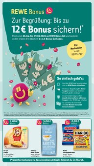 Haribo im REWE Prospekt "Dein Markt" mit 22 Seiten (Ludwigshafen (Rhein))
