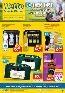 Netto Marken-Discount Prospekt DER ORT, AN DEM DU IMMER AUSGEZEICHNETE PREISE FINDEST. mit 6 Seiten