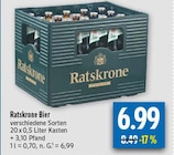 Aktuelles Ratskrone Bier Angebot bei diska in Weiden (Oberpfalz) ab 6,99 €