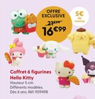 Coffret 6 figurines - HELLO KITTY - La Grande Récré à Perpignan Coffret 6 figurines - HELLO KITTY en promo chez La Grande Récré Perpignan à 16,99 €