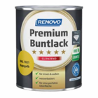 Streichen im Hagebaumarkt Prospekt Premium-Buntlack von RENOVO im aktuellen Hagebaumarkt Prospekt für 11,24 €