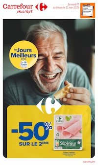 Prospectus Carrefour Market à Sévrier, "Carrefour market", 60 pages de promos valables du 11/03/2025 au 23/03/2025