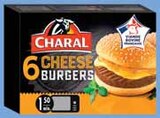 CHEESEBURGERS SURGELÉS - CHARAL en promo chez Intermarché Thonon-les-Bains à 4,65 €
