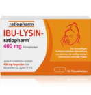 IBU-LYSIN-ratiopharm 400 mg 1/2 20 Filmtabletten bei LINDA Partnerapotheke im Prospekt "" für 10,98 €