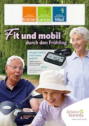 Sanitätshaus Maul GmbH Sanitätshäuser Prospekt der aktuellen Woche mit 6 Seiten, gültig von 11.03.2026 bis 31.05.2026, in Haselünne und Umgebung Aktueller Sanitätshaus Maul GmbH Sanitätshäuser Prospekt in Haselünne und Umgebung, "Fit und mobil durch den Frühling" mit 6 Seiten, 11.03.2026 - 31.05.2026