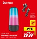 Bluetooth-Lautsprecher im Angebot bei Lidl in Ulm Bluetooth-Lautsprecher Angebote von Silvercrest bei Lidl Ulm für 29,99 €