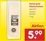 Netto Marken-Discount Ebersbach - Käsescheiben Angebot im Prospekt Käsescheiben bei Netto Marken-Discount im Ebersbach Prospekt für 5,99 €