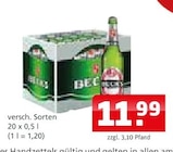 Beck's im aktuellen Prospekt bei Getränke Quelle Weydringer in Blankenburg